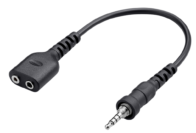 OPC-2132 Icom Plug Adapter Cable, 3.5mm Pole to 3.5 and 2.5mm?Jacks