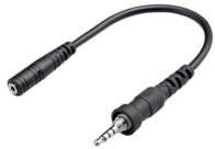 OPC-2133 Icom Plug Adapter Cable, 3.5mm Pole to 2.5mm?Jack