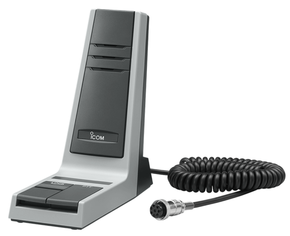 SM-27 Desktop Mic SM-27 Icom Desktop Microphone, Unidirectional Dynamic - Image 1