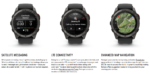 010-03380-02 Garmin f?nix 8 Pro, 51mm, MicroLED Smartwatch, InReach Satellite Communicator - Image 3
