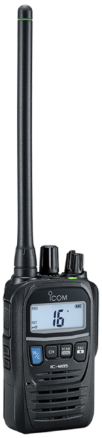 IC-85E Icom VHF, LMR Handheld, CTSS with MOB, ManDown and Lone Worker Alarms, Maritime and Land