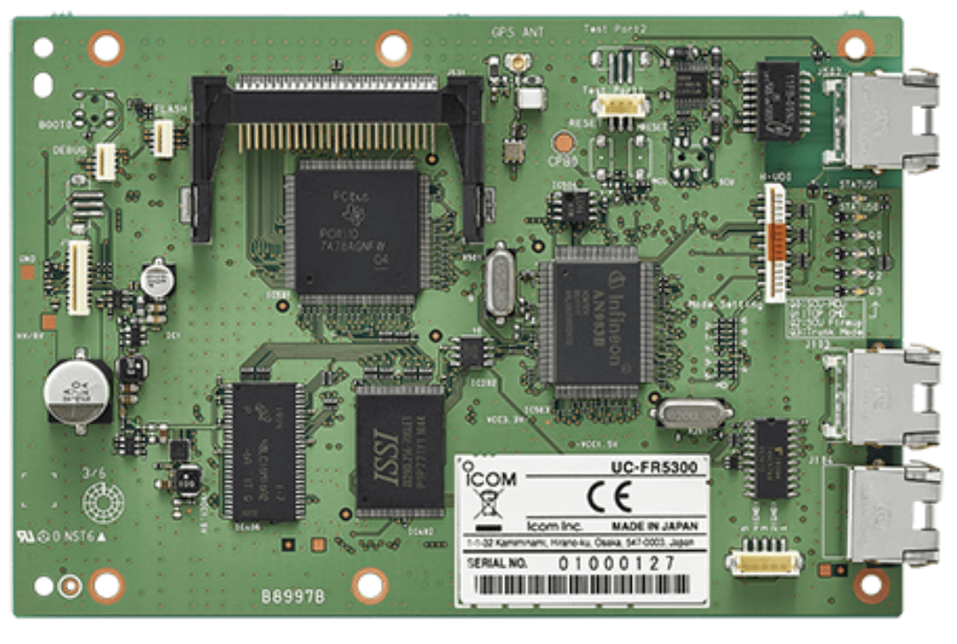 UC-FR5300 Network Controller Board UC-FR5300 Icom UC Card, Network Controller Board, IDAS? for IC-FR5300, IC-FR6300 - Image 1