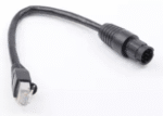 A80513 Flir, RayNet Straight-Male to RJ45 Straight-Male, adapter cable 100mm