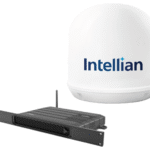 F4-A100-R Intellian Fleet One System, 19in Rack Mount Terminal, 10m cable