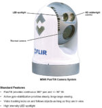 432-0012-05-00 Flir M500 Thermal Camera System, 2 Axis Gyro, ULR-Zoom, LED Spotlight, 30Hz - Image 2