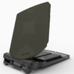 100351 Satcube Secure 950 Ku, iDirect 950mp modem, Transec Network, 3 Batteries, Moss Green
