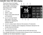 407224A Sailor TT-7224A Control Unit, for the 7222 VHF DSC Class A System - Image 4