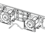 U8ACC-00080-0 Kymeta Fan Assembly Kit, for U8 Terminals