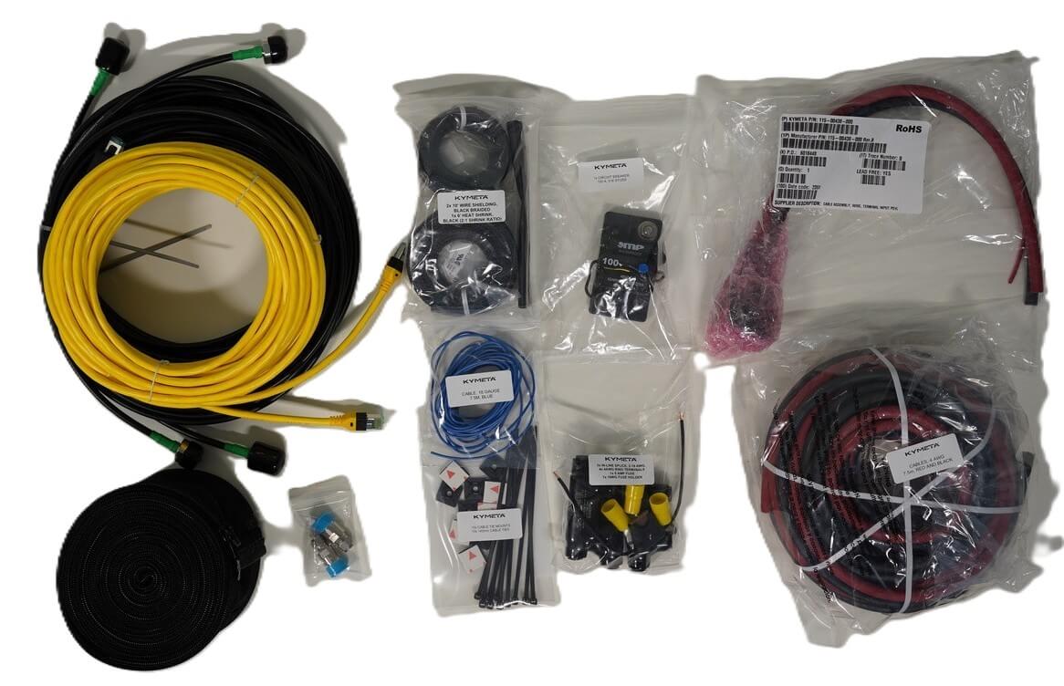 ACCU8-00110-0 Cable Kit for Goshawk terminaols U8ACC-00110-0 Kymeta Cable Kit, for Goshawk U8 Terminals - Image 1