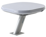 PMA18KYM Kymeta Seaview Pedestal Mount Kit, for U8 Peregrine Terminals, Aft Leaning 18in