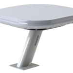 PMA12KYM Kymeta Seaview Pedestal Mount Kit, for U8 Peregrine Terminals, Aft Leaning 12in