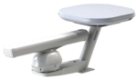 PMADM2KYM Kymeta Seaview Dual Pedestal Mount Kit, with Open Array Radar for U8 Peregrine Terminals, Aft Leaning 18in
