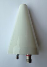 BINL1RR-P-XTS-1-FBM STARPAK Iridium and GPS Ruggedized Helix Hi-Gain Antenna, Flat Bracket Mount