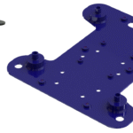 6019_A-KIT Intellian OneWeb Mount Adapter Kit, includes OW6034 for Pedestal/Pole/Mast )Maritime) (Maritime)