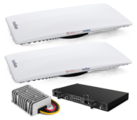 PS-OW11FFG-CNX-RACK-DA-DC Intellian OneWeb OW11FL DUAL Flat Panel, Enterprise Mitigation with 19in Rack Mount CNX, 480W DC-DC PSA (Land)
