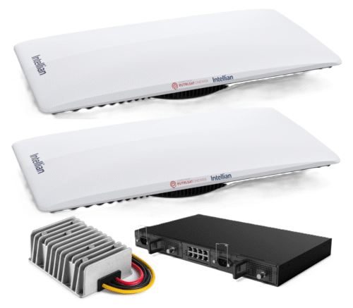 Cnx Rack PS-OW11FFG-CNX-RACK-DA-DC Intellian OneWeb OW11FL DUAL Flat Panel ...