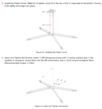 OW6011 Intellian OneWeb Mount, Quadpod style compatible with OW6017 for short term COTP on uneven surfaces (Land) - Image 6