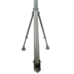 OW6012 Intellian OneWeb Mount, Tri-Mast style, compatible with OW6017, for Non-level surfaces (Land)