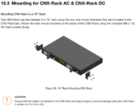 OW6036 Intellian OneWeb Rack Mount Kit, 2U style 19in for CNX-RACK - Image 2