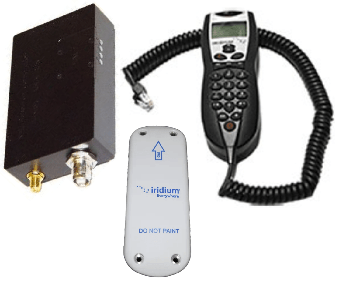 A3LA-RG_AERO with TSO Bolt Antenna STARPAK-RG-MIL-A Starpak Iridium 9523 Aero System, Data, Voice, Encryption, GPS, MIL-STD-810G, DPL Handset and FAA TSO C-144 Antenna (Aviation) - Image 1