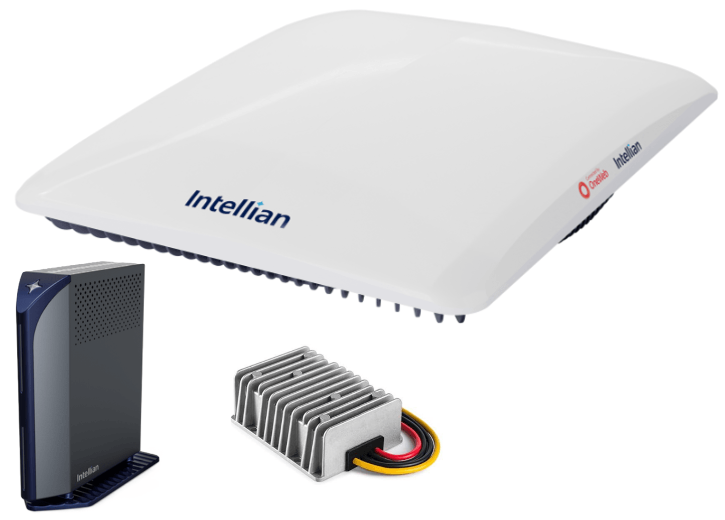 CNX WIFI with COMPACT and 480W DC-DC PSA PS-OW10HF-CNX-WIFI-DCA Intellian OneWeb OW10HL Flat Panel, Compact with WIFI CNX, 560W DC PSA, with ACC (Land) - Image 1