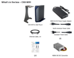 PP-T1A1-DCA Intellian OneWeb CNX-WIFI, with 12-24VDC to 48VDC/560W DC-DC PSA (with ACC) - Image 2