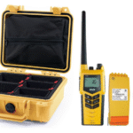 403520B-1200-TPY Sailor SP3520B VHF, GMDSS Bundle in Pelican 1200 Hard Case, Custom Fit, YELLOW